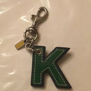 Coach Accessories - Vintage Coach “K” key chain or charm Coach Accessories - Vintage Coach “K” key chain or charm
